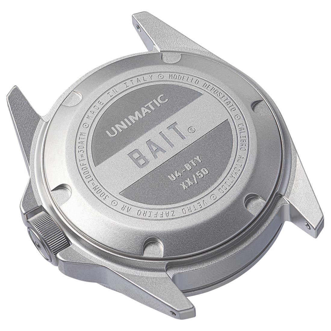 Unimatic x BAIT U4 Military Watch - Limited Edition Yellow of 50 (yellow / brown)