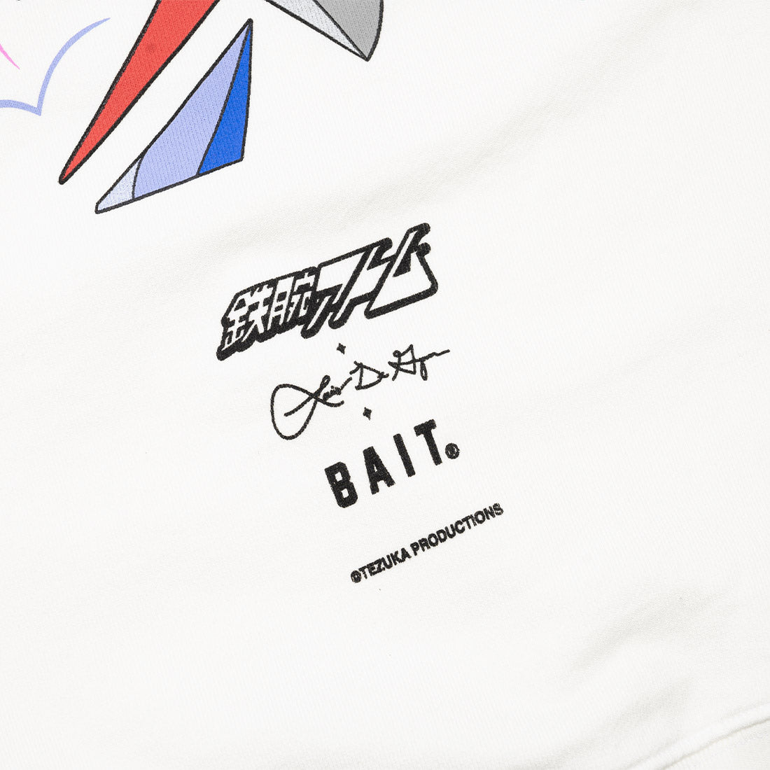 BAIT x Astro Boy x Louis De Guzman Men Crewneck Sweater (white / off white)