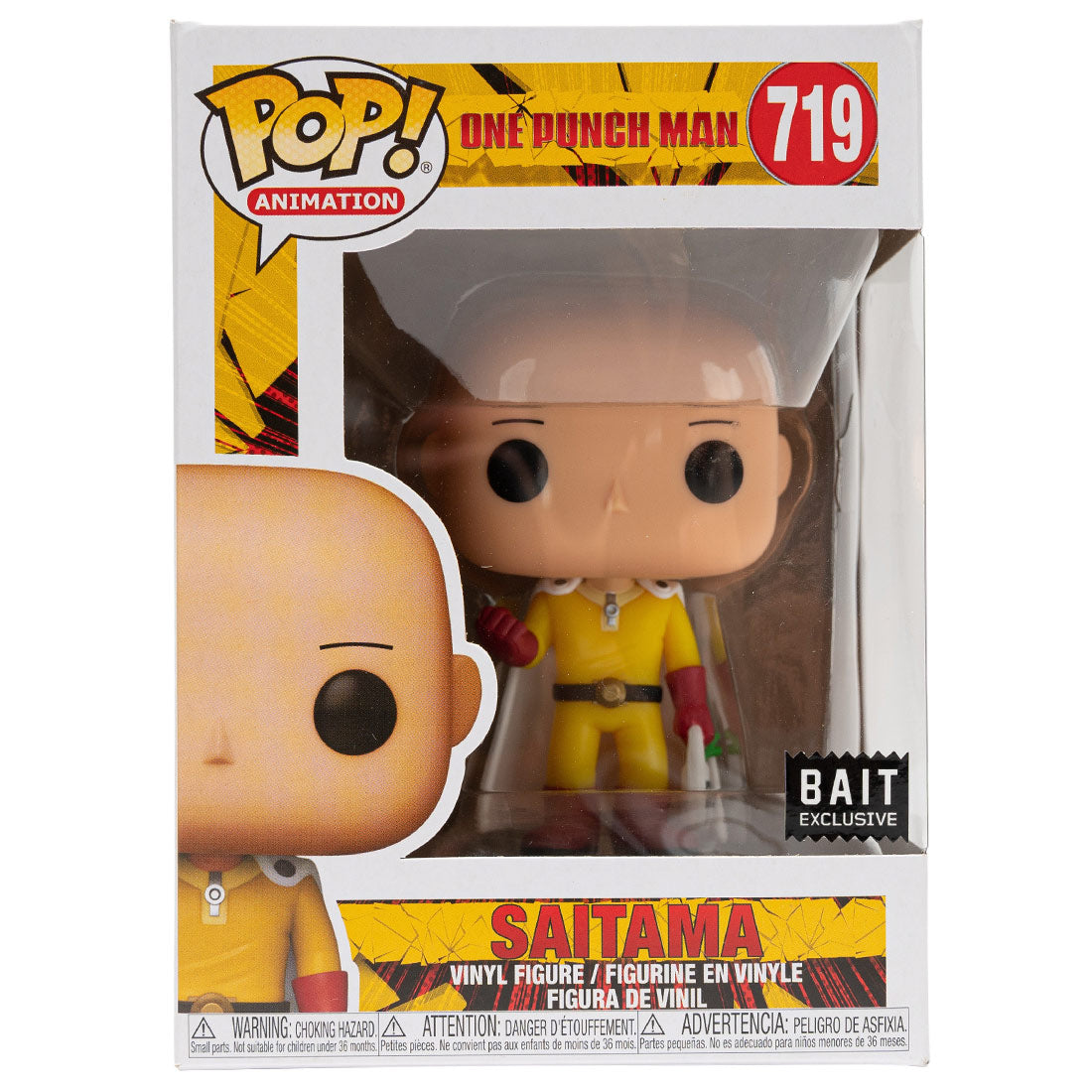 BAIT Exclusive x Funko POP Animation One Punch Man - Saitama (yellow)